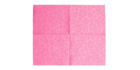 ROLL EMBO SMALL FLOWERS Pink (127275)